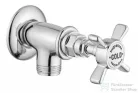 Bugnatese PRINCETON Sarokszelep 1/2-1/2" csatlakozású króm színben 858