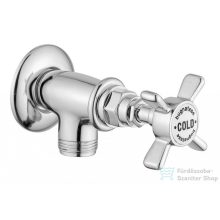   Bugnatese PRINCETON Sarokszelep 1/2-1/2" csatlakozású króm színben 858