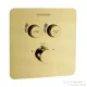 RamonSoler RS SMART termosztátos falsík alatti kád/zuhany csaptelep, szálcsiszolt arany 85D308098