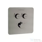 RamonSoler RS SMART termosztátos falsík alatti kád/zuhany csaptelep, szálcsiszolt nikkel 85D308100