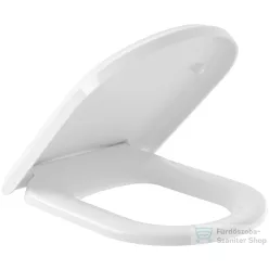   Villeroy & Boch Hommage soft close wc ülőke, fehér, nemesacél zsanérral 8809 S1 R1 ( 8809S1R1 )