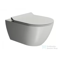  Sapho GSI PURA fali WC, SWIRLFLUSH, 55x36 cm matt hamuszürke (881517)