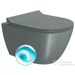   Sapho GSI PURA fali WC, SWIRLFLUSH, 50x36 cm, matt agave (881604)