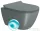 Sapho GSI PURA fali WC, SWIRLFLUSH, 50x36 cm, matt agave (881604)