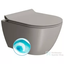   Sapho GSI PURA fali WC, SWIRLFLUSH, 50x36 cm, matt tortora (881605)