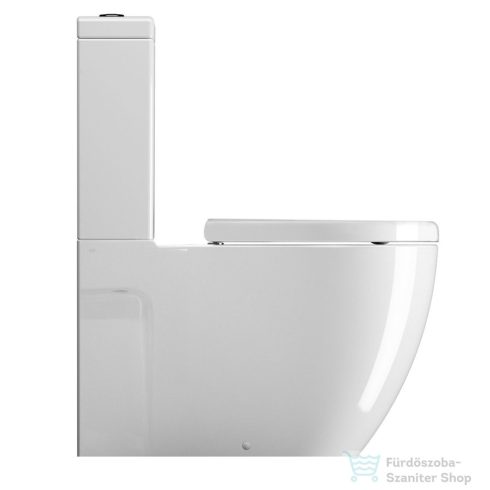 Sapho GSI PURA álló WC-csésze 36x68cm, alsó/hátsó kifolyású, ExtraGlaze (881711)