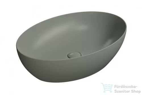 Sapho GSI PURA Mosdó, pultra helyezhető, 60x16x42cm, matt agave (884204)
