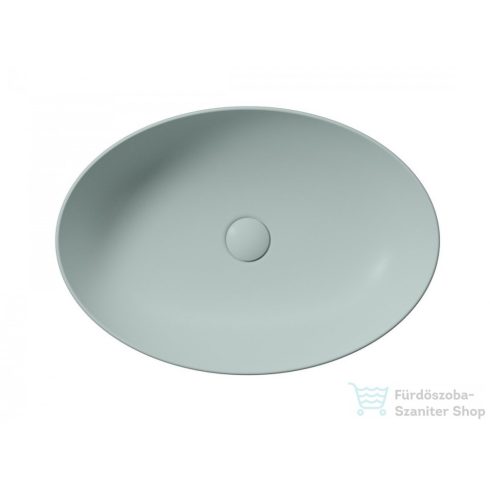 Sapho GSI PURA Mosdó, pultra helyezhető, 60x16x42cm, matt jégkék (884215)