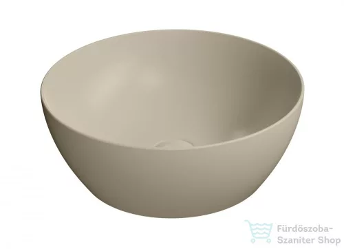 Sapho GSI PURA Mosdó, pultra helyezhető, O42x16cm matt barna (885108)