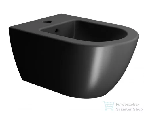 Sapho GSI PURA fali bidé, 55x36cm, matt fekete (8865126)