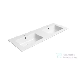   Sapho GSI PURA SLIM dupla kerámiamosdó, 122x46cm, ExtraGlaze (8888111)