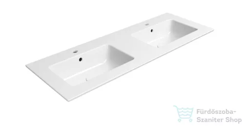 Sapho GSI PURA SLIM dupla kerámiamosdó, 122x46cm, ExtraGlaze (8888111)