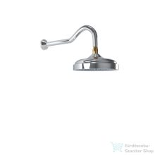   Bugnatese 20 cm-es fejzuhany 33 cm-es zuhanykarral,Króm/arany 89116CRDO