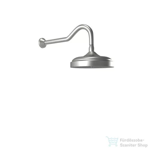 Bugnatese 20 cm-es fejzuhany 33 cm-es zuhanykarral,Szálcsiszolt nikkel 89116NS