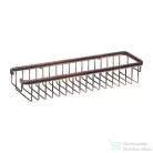 Omnires UNI 36 cm-es polc, szálcsiszolt antik réz 8963AORB