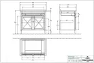Villeroy & Boch Hommage mosdószekrény mosdóval 8980 A1 R1 ( 8980A1R1 )