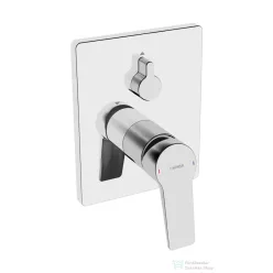   Hansa Hansatwist falsík alatti kád/zuhany csaptelep belső egység nélkül,króm 89849083