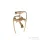 Bugnatese LADY kádtöltő csaptelep zuhanyszettel,Sárgaréz 900ON