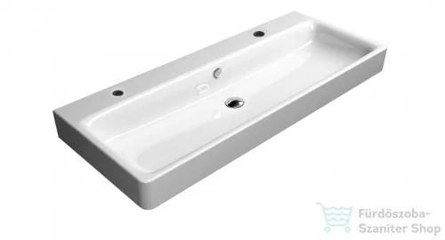 Sapho GSI SAND kerámiamosdó 120x50cm, 2 csaplyukkal 9024211