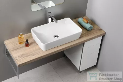 Sapho GSI SAND kerámiamosdó, pultra helyezhető, 60x14x38cm (903611)