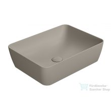   Sapho GSI SAND Mosdó, pultra helyezhető, 50x14x38cm, matt tortora (903705)