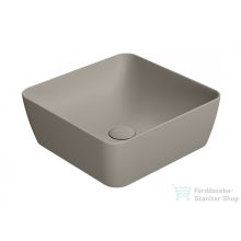   Sapho GSI SAND Mosdó, pultra helyezhető, 38x14x38cm, matt tortora (903805)