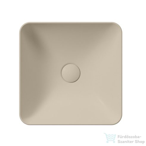 Sapho GSI SAND Mosdó, pultra helyezhető, 38x14x38cm, matt krétafehér (903808)