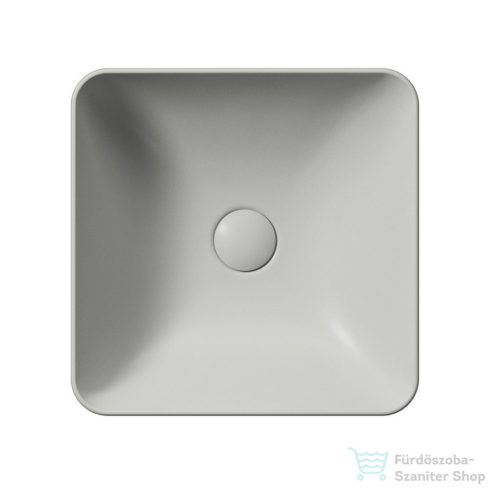 Sapho GSI SAND Mosdó, pultra helyezhető, 38x14x38cm, hamuszürke (903817)