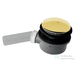   Sapho Kerasan zuhanytálca szifon retro zuhanytálcához, átm 90mm, arany 905691