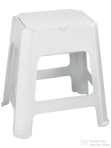AQUALINE fürdőszobai szék, fehér (90902W)