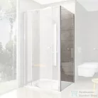 Ravak PIVOT PPS-90 90 cm-es fix oldalfal, Króm+Transparent,90G70C00Z1
