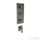 Bugnatese TETRIS Fal alatti 3 állású csaptelep csempeszeleppel szálcsiszolt nikkel színben 9107NS