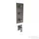 Bugnatese TETRIS Fal alatti 3 állású csaptelep csempeszeleppel szálcsiszolt nikkel színben 9107NS