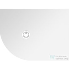   Sapho POLYSAN FLEXIA öntöttmárvány íves zuhanytálca, méretre vágható, jobbos, 100x80x3cm, R550 (91251)