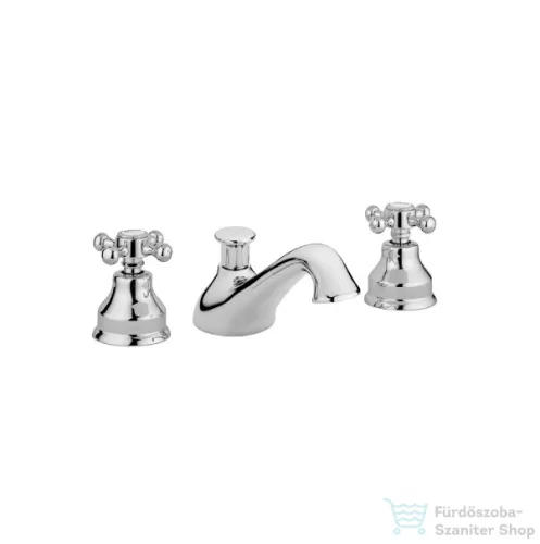 Bugnatese LADY 3 üléses mosdó csaptelep automata leeresztővel,króm 912CR