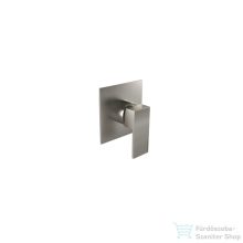   Bugnatese TETRIS Fal alatti zuhanycsaptelep komplett szálcsiszolt nikkel színben 9130NS