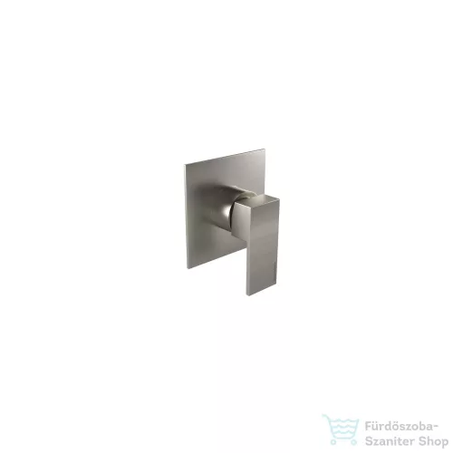 Bugnatese TETRIS Fal alatti zuhanycsaptelep komplett szálcsiszolt nikkel színben 9130NS