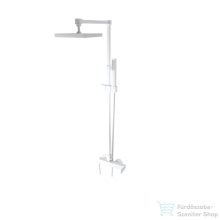   Bugnatese TETRIS zuhanyrendszer 25x25 cm-es fejzuhannyal,matt fehér 9136CBI