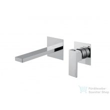   Bugnatese TETRIS Fali mosdó csaptelep 15,5 cm kifolyóval króm színben, leeresztő nélkül,  9145CR