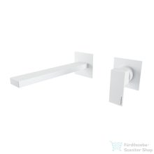   Bugnatese TETRIS falsík alatti mosdó csaptelep 21 cm-es kifolyóval,click-clack leeresztővel,belső egységgel,matt fehér 9146SCBI