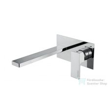   Bugnatese TETRIS Fali mosdó csaptelep 21 cm kifolyóval króm színben, leeresztő nélkül,  9147CR