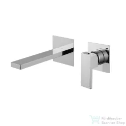   Bugnatese TETRIS falsík alatti mosdó csaptelep 15,5 cm-es kifolyóval,click-clack leeresztővel,belső egységgel,króm 9151SCCR