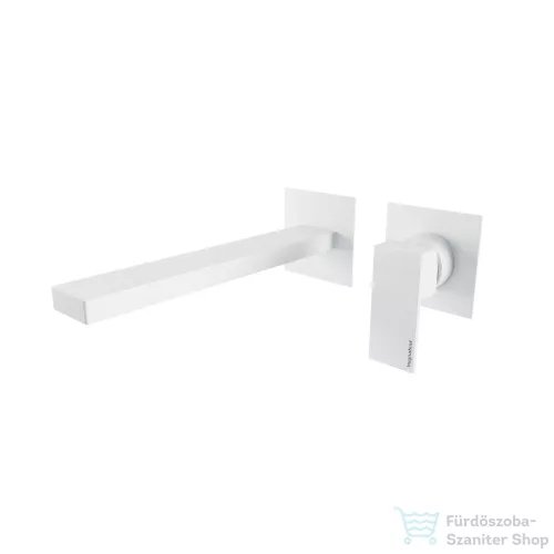 Bugnatese TETRIS falsík alatti mosdó csaptelep 21 cm-es kifolyóval,click-clack leeresztővel,belső egységgel,matt fehér 9165SCBI
