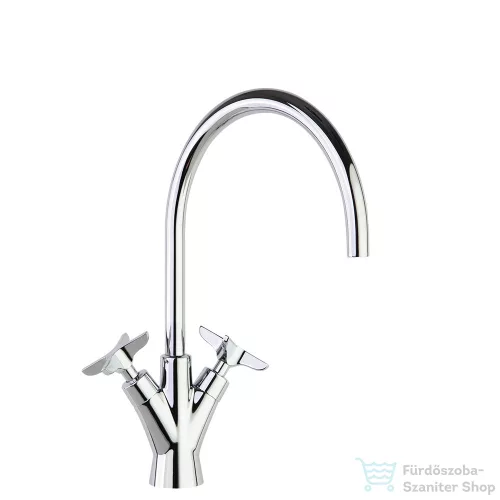 RamonSoler ADAGIO magasított mosdó csaptelep leeresztő nélkül, króm 91A306076
