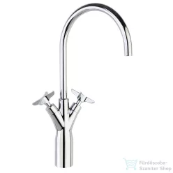   RamonSoler ADAGIO magasított mosdó csaptelep leeresztő nélkül, króm 91A306094