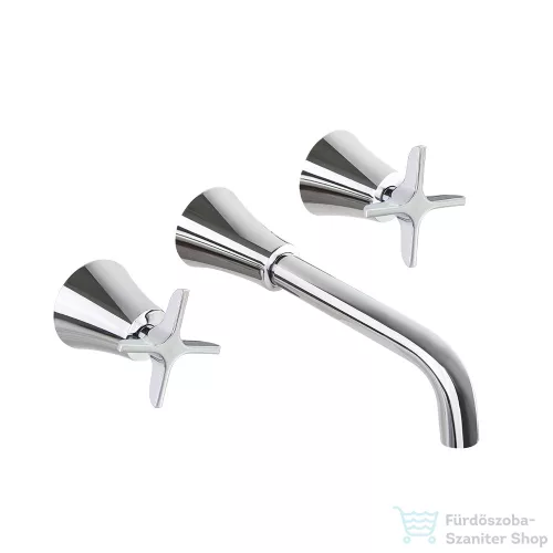 RamonSoler ADAGIO falsík alatti mosdó csaptelep 22 cm-es kifolyóval, leeresztő nélkül, króm 91A306096