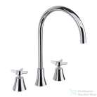 RamonSoler ADAGIO 3 üléses magasított mosdó csaptelep leeresztő nélkül, króm 91A306099