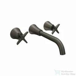   RamonSoler ADAGIO falsík alatti mosdó csaptelep 22 cm-es kifolyóval, leeresztő nélkül, szálcsiszolt grafit 91A308767