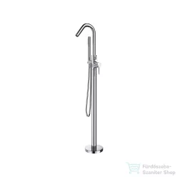   RamonSoler ADAGIO szabadon álló kádtöltő csaptelep zuhanyszettel, króm 91C306308