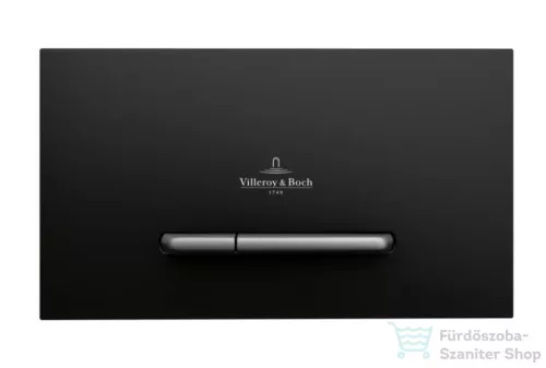 Villeroy & Boch ViConnect E300 nyomólap, matt fekete 922169AN
